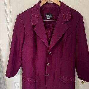 Ladies 2-piece skirt set